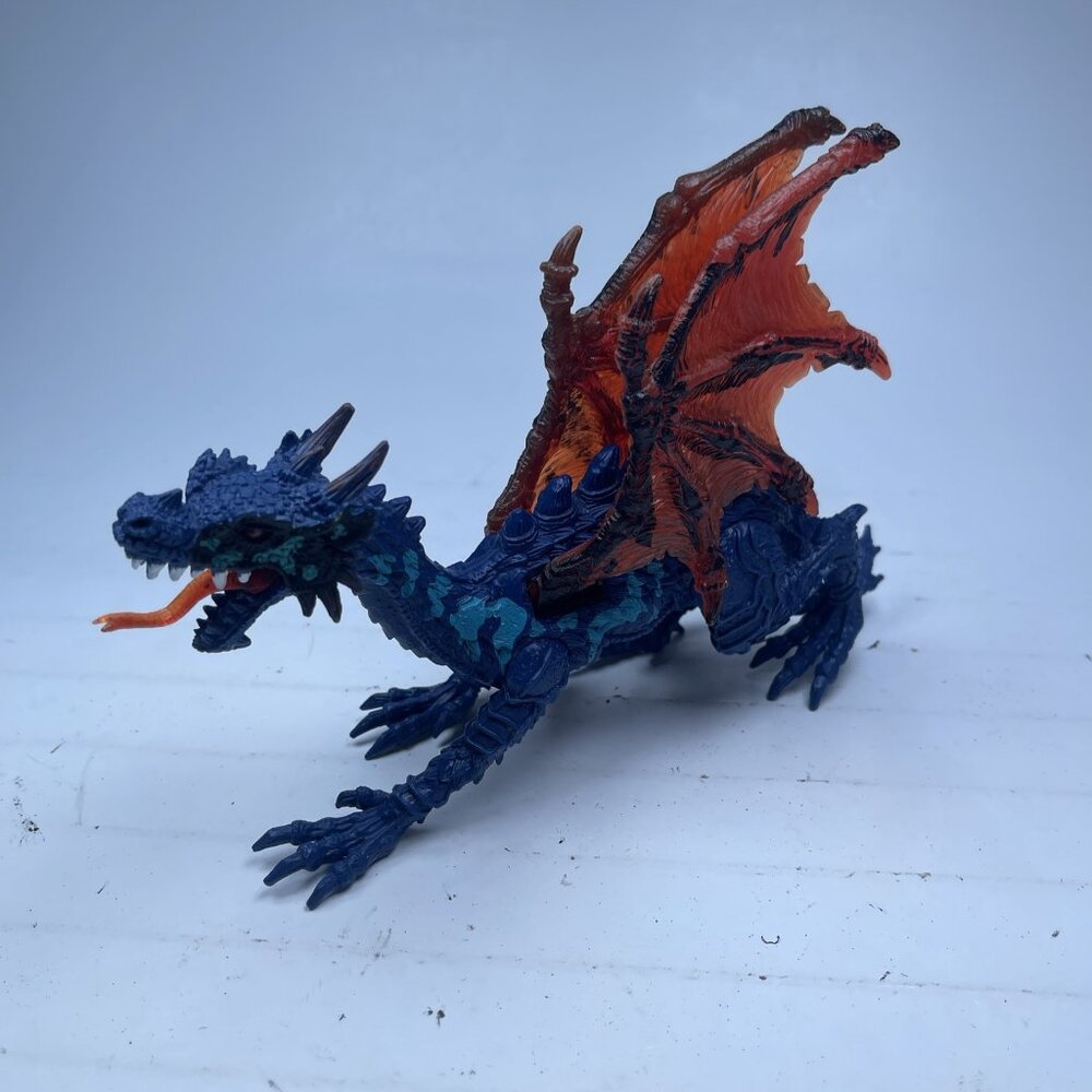 Chap Mei The Legends of Knight Arcturus Dragon Blue Orange 8 1/2”